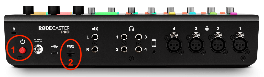 Rodecaster back panel tutorial