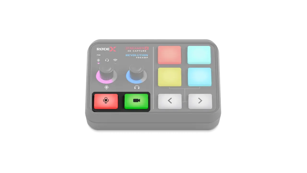 Rode Streamer X mic mute tutorial