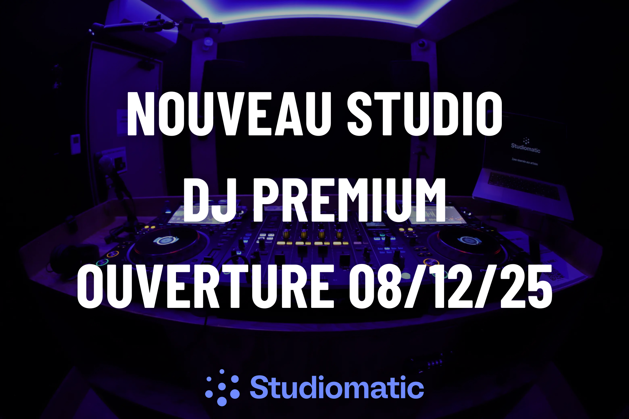 Photo d'illustration #0 du Studio 4 - DJ Premium - Carrefour Pleyel de type Studio de dj dans la ville Saint-Denis