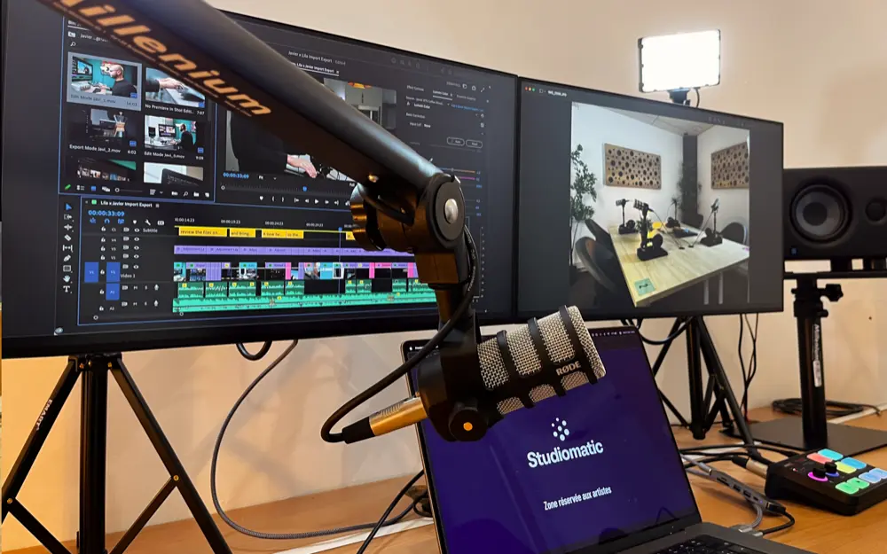 Photo d'illustration #0 du Studio 1 - Beatmaking solo - Bastille de type Studio d'enregistrement dans la ville Paris