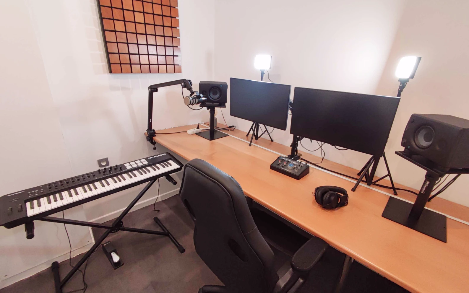 Photo d'illustration #2 du Studio 1 - Beatmaking solo - Bastille de type Studio d'enregistrement dans la ville Paris