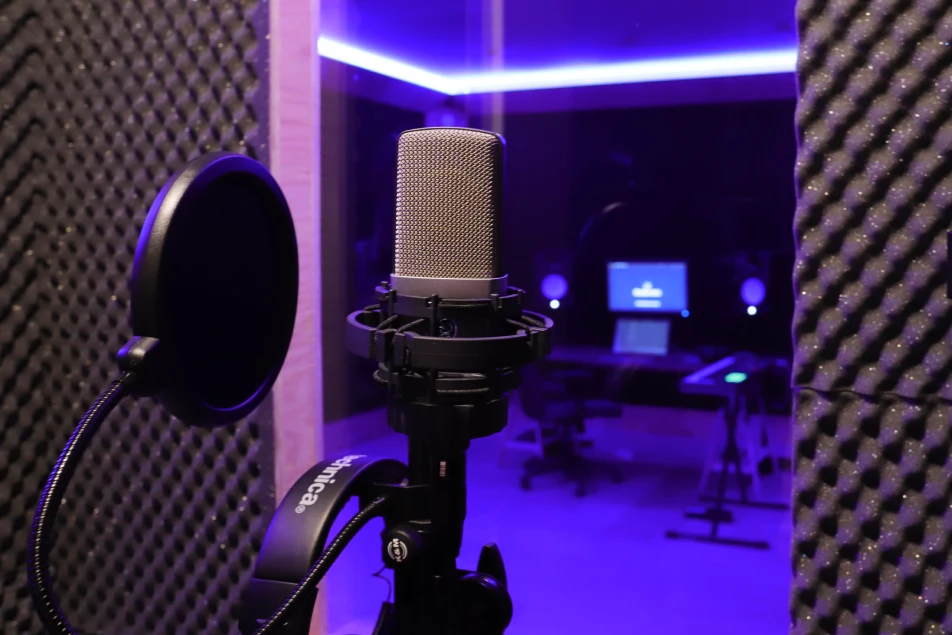 Professional custom music studio